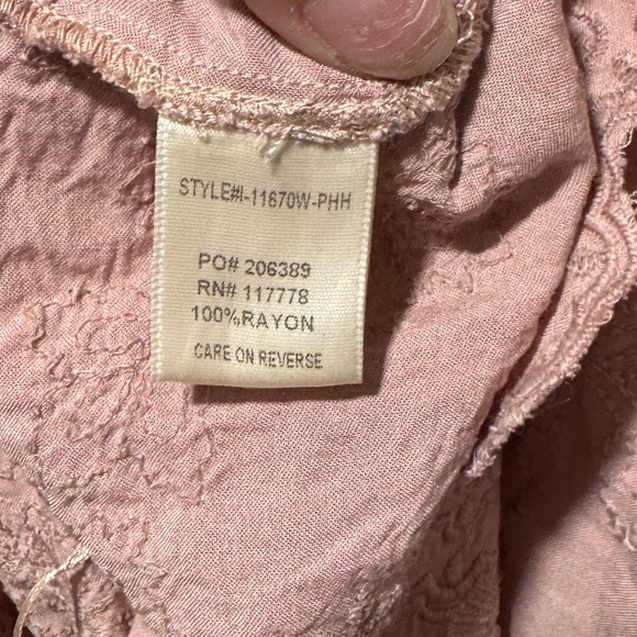 Love Stitch Cold Shoulder blouse - Picture 6 of 6